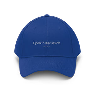 Open to Discussion - Unisex Twill Hat