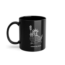Load image into Gallery viewer, United We Stand - Black Coffee Cup, 11oz
